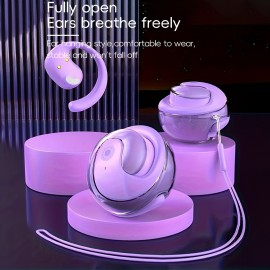 1pc Wireless 5.3 Earbuds, Bass Stereo Sound, Open-ear\nStyle, HD Voice With Smart Noise Reduction, Sports Headset With\nWireless Charging Case, For Running & Workout