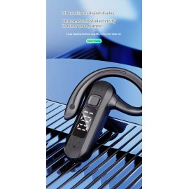 Single Earphone Wireless With Digital Display Car Driving HD Call Headset Ideal Choice For Sports And Exercise