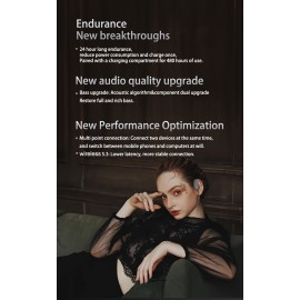 90H Wireless Earphones - Long-lasting Wireless Sound With AdvancedENC Noise Cancellation, Immersive 3D Deep Bass, And Secure FitEarhooks For Wireless Running - Universal Compatibility For LOs AndAndroid Devices