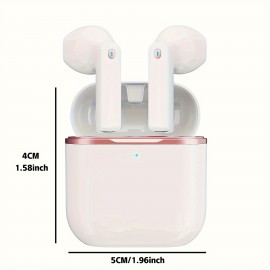 Wireless Earbuds Headphones Earphones Noise Cancelling Headset Deep Bass Long Battery Wireless Headphones With Mic For IPhone, Android