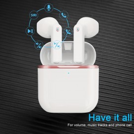 Wireless Earbuds Headphones Earphones Noise Cancelling Headset Deep Bass Long Battery Wireless Headphones With Mic For IPhone, Android