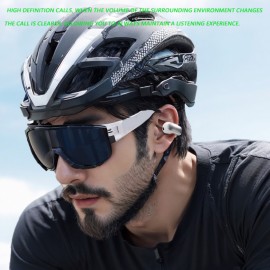 Premium Wireless Clip-On Earbuds with Surround Sound, High-Fidelity Audio, Long Battery Life - Touch Control & Built-in Mic for Calls, Ideal for Sports & Gaming, Design