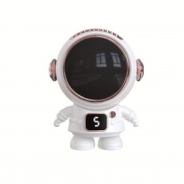 1pc Astronaut Creative Design Halter Fan, Mini Portable Lanyard Small Fan Desktop Handheld Spaceman Fan Usb Leafless Astronaut Small Fan