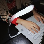 Foldable LED Reading Lamp - High-Intensity Lighting for Computer, Laptop & Nighttime Use - Conveniently Foldable, USB-Powered, Super Bright Table Lamp