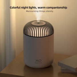 1pc Humidifier, Flow Light Humidifier, Desktop Household Water Humidifier