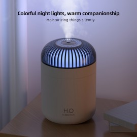 1pc Humidifier, Flow Light Humidifier, Desktop Household Water Humidifier