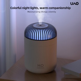 1pc Humidifier, Flow Light Humidifier, Desktop Household Water Humidifier