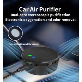 Solar-powered Portable Air Purifier For Cars, Creating A Refreshing Oxygen Bar And Eliminating Odors