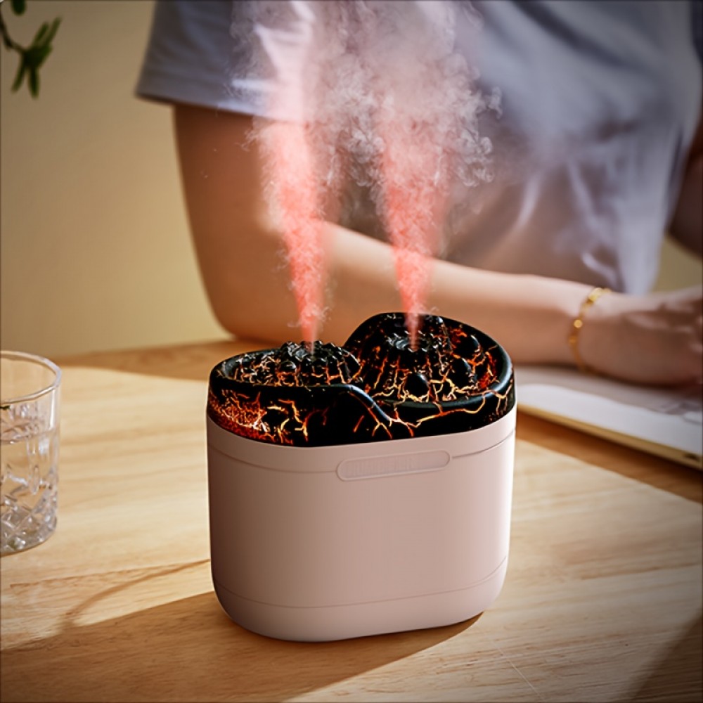 Quiet 40.58oz Cool Mist Humidifier with Essential Oil Diffuser - USB Powered, Top-Fill Design for Bedroom, Living Room & Office