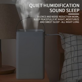 3000ML/101.44oz USB Air Humidifier With Dual Nozzles, Can Be Used For Essential Oil Aroma, Suitable For Home Office Purification.