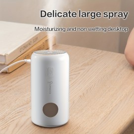 1pc Mini Car Humidifier, Home Desktop Air Purifier, USB Mini Humidifier