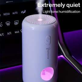 1pc Mini Car Humidifier, Home Desktop Air Purifier, USB Mini Humidifier