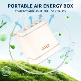 Pulse Air Energy Box Pro, Multiple Modes, Portable 1.87lbs, Rechargeable, Low Noise, Enhances Concentration, Perfect For Airplane, Car, Students, Pregnant Women, Elder