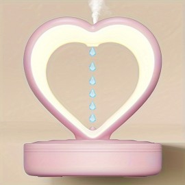 Anti-gravity Love Anti Humidifier Fine Mist Large Capacity USB Powered Anti-leakage Office Anti-gravity Design