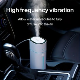 Humidifier, Mini Silent Night Light Car Home Air Humidifier Atomizer