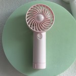 Portable Handheld Fan, 3-Speed Quiet USB Rechargeable Mini Personal Fan, On-the-Go Cooling Device, Assorted Colors