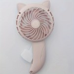 Cute Mini Handheld Fan - Manual Press, Lightweight And Portable - Perfect For Home, Office, Travel And Outdoor Use - Great Gift Idea