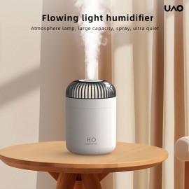 1pc Humidifier, Flow Light Humidifier, Desktop Household Water Humidifier