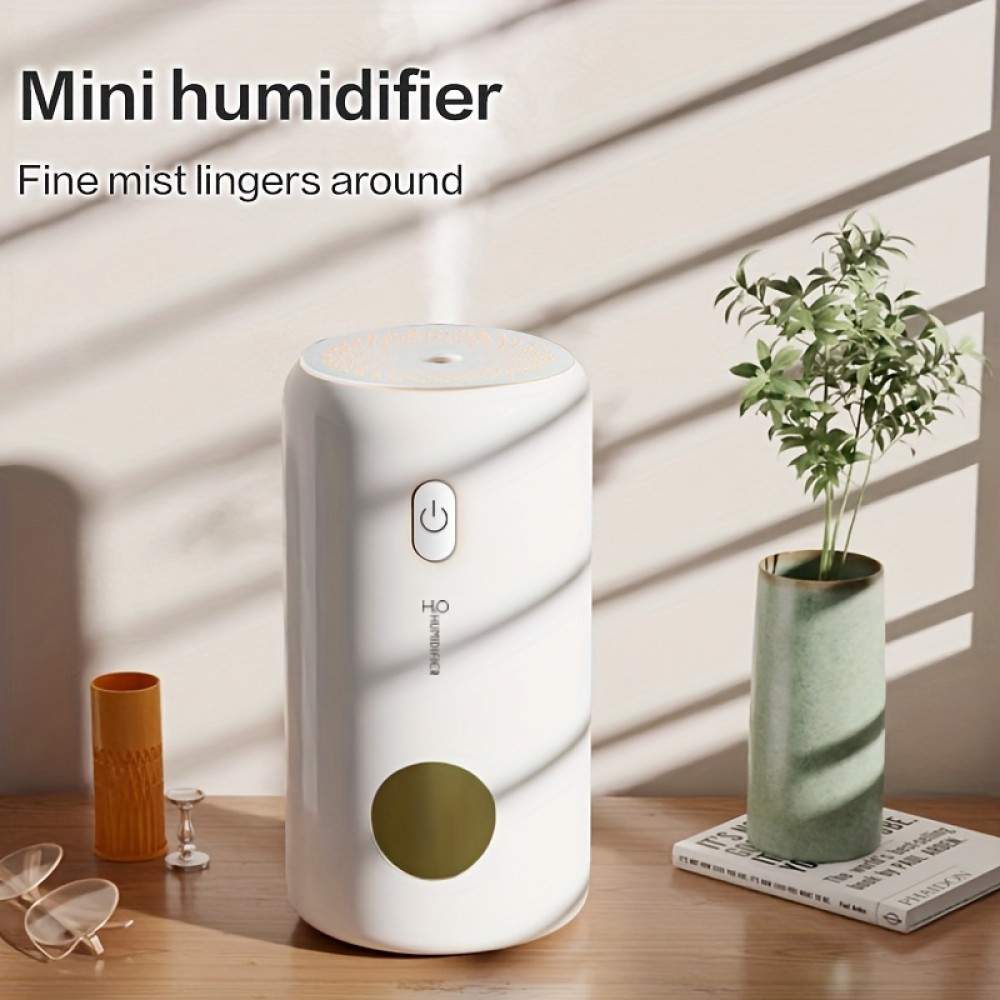 1pc Mini Car Humidifier, Home Desktop Air Purifier, USB Mini Humidifier