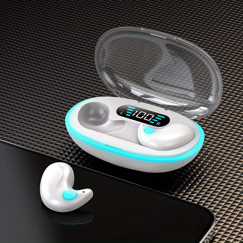 x55 invisible sleep wireless earphone waterproof wireless earbuds headphones 5 3 details 5