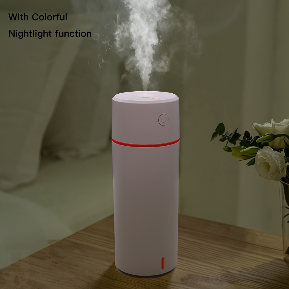 simple colour portable humidifier pink model details 2