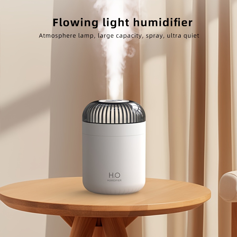 1pc humidifier flow light humidifier desktop household water humidifier details 0