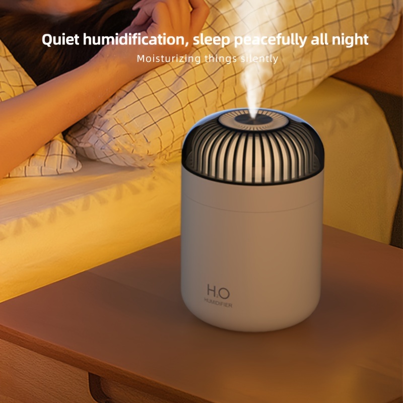 1pc humidifier flow light humidifier desktop household water humidifier details 2